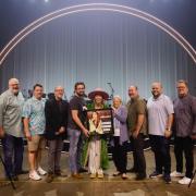 Lauren Daigle Presented With Plaque For Sixth No. 1 Single 'Hold On To Me'