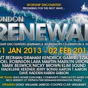 London Renewal Event To Include Noel Robinson, Matt Redman & Graham Kendrick
