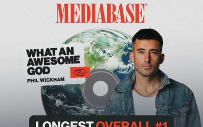 Phil Wickham Breaks Mediabase Record with No. 1 Song
