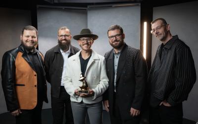 Chosen Road Garners Bluegrass Country Roots album Of The Year Trophy And Gives Stirring Live Performance At The 57th Annual GMA Dove Awards