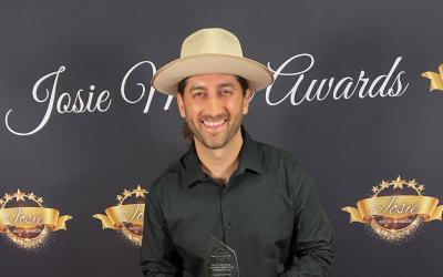 Justin Gambino Takes Home Two Josie Music Awards Justin Gambino Takes Home Two Josie Music Awards