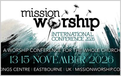 Mission Worship Returns To Eastbourne With A Call To Live Lives Of Worship, Ft. Ben Cantelon, Philippa Hanna, Noel Robinson Mission Worship Returns To Eastbourne With A Call To Live Lives Of Worship, Ft. Ben Cantelon, Philippa Hanna, Noel Robinson
