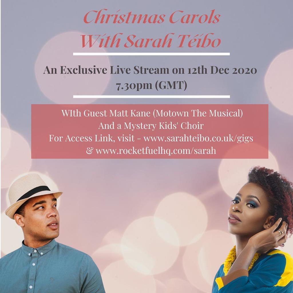 Gospel Singer Sarah TÃ©ibo Launches Campaign To Make Christmas 2020 Special