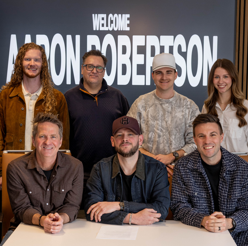 Aaron Robertson Signs Publishing Deal with Integrity Music