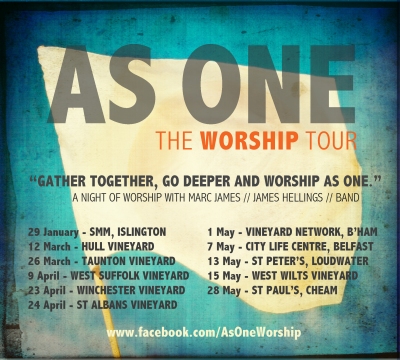 Marc James & James Hellings Launch 'As One - The Worship Tour'