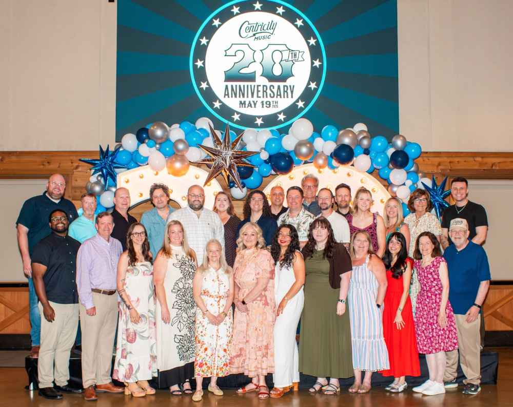 Centricity Music Celebrates 20 Years Enabling Recording Artists To Create Life-Changing Experiences For The World