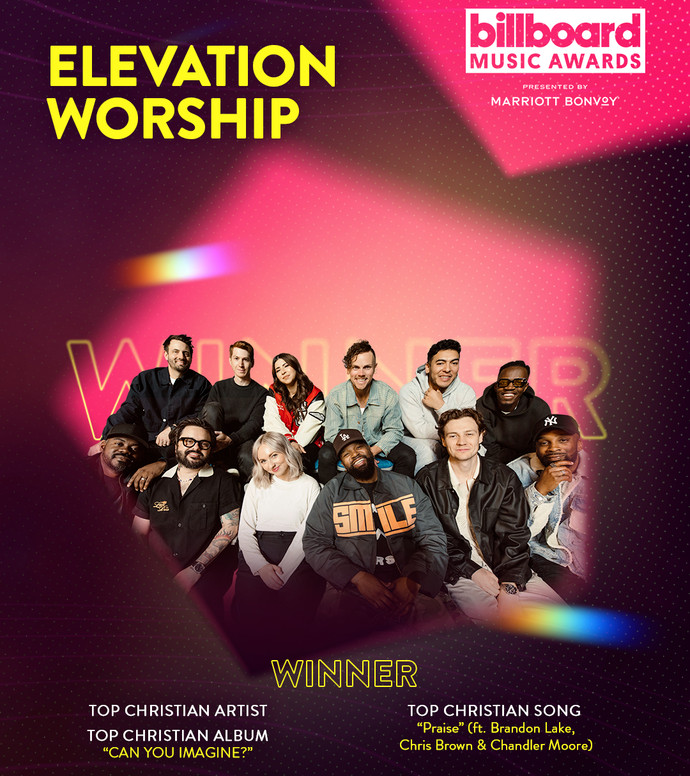 Elevation Worship Wins 3 Billboard Music Awards