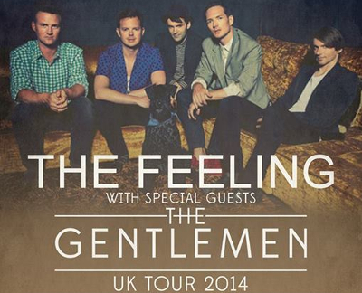 The Gentlemen To Join The Feeling On  UK Tour