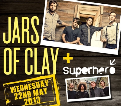 Jars of Clay To Perform UK Tour Dates With Scottish Gig Support From Superhero