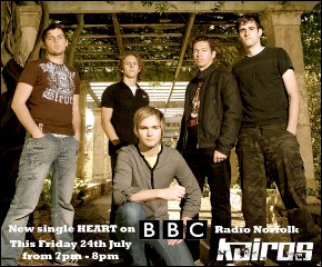 New Kairos Single 'Heart' On The Radio