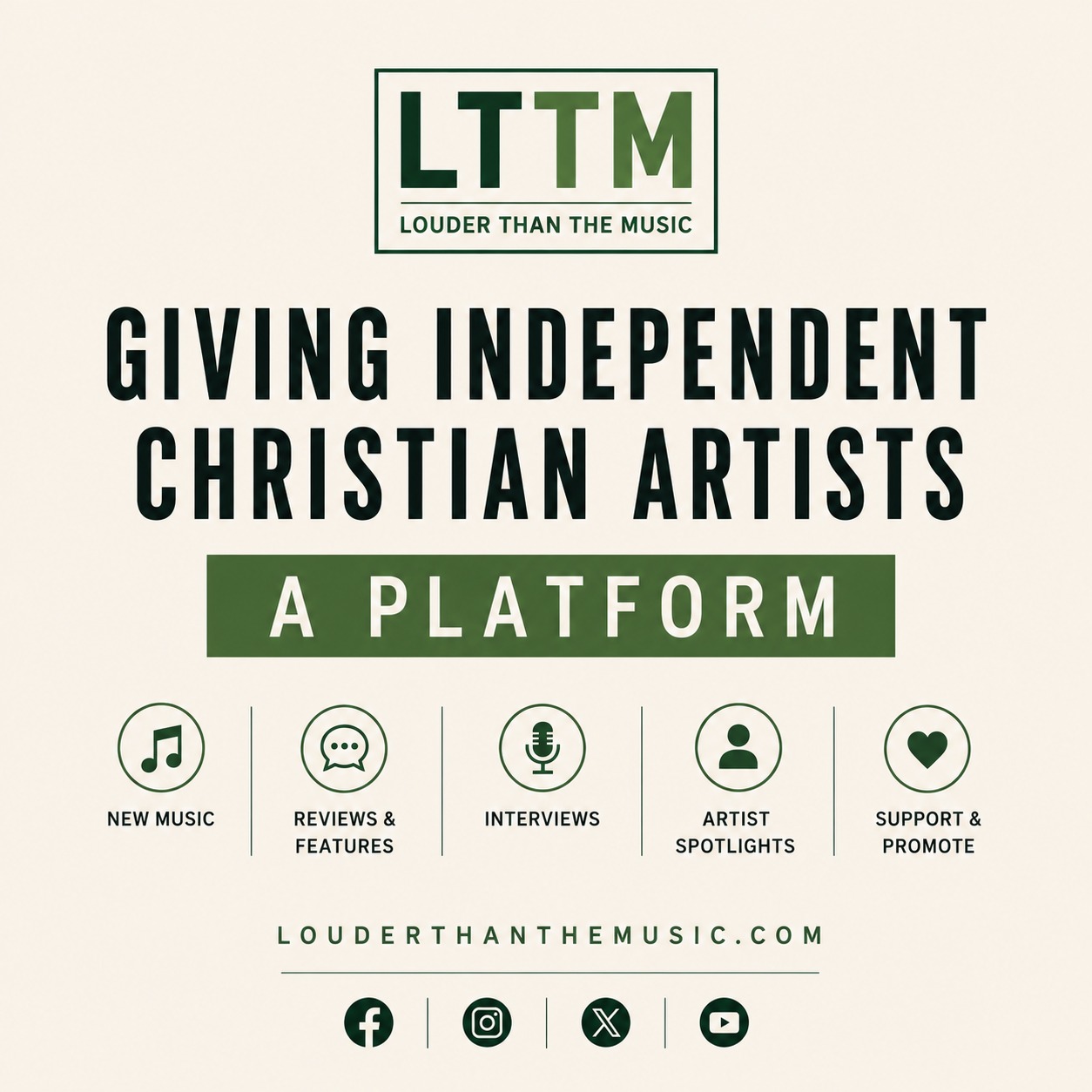 Giving Independent Christian Artists a Voice