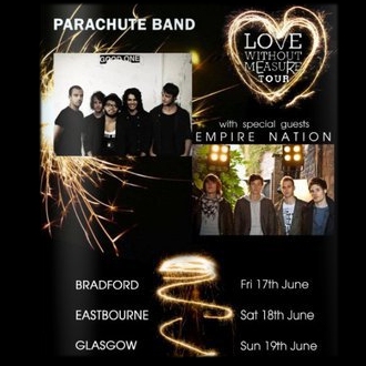 Parachute Band To Tour Europe, Empire Nation As UK Support