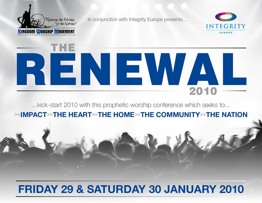 Ben Cantelon & Graham Kendrick For Renewal 2010 Conference In London