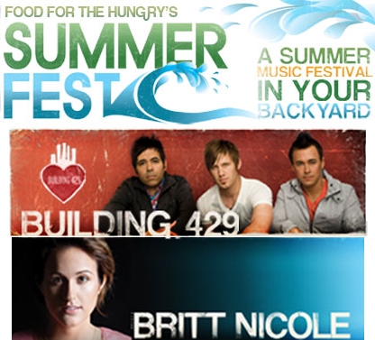 Building 429 Kick Off Summerfest Tour 2010 With Britt Nicole & Mikeschair